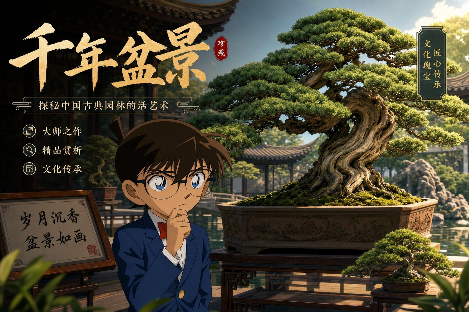 福利姬获奖植物视频——千年盆景艺术中国传统植物文化